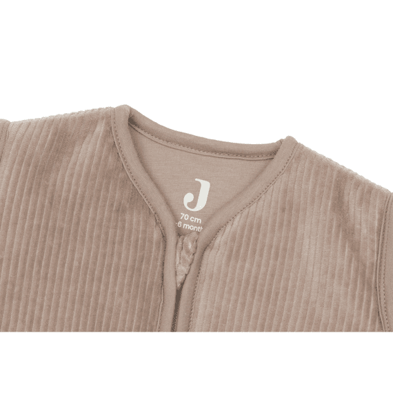 Jollein Slaapzak 70cm Met Afritsbare Mouw Rib Milky Coffee