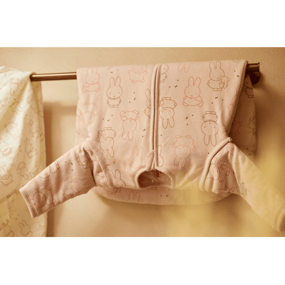 Jollein Slaapzak 70cm Met Afritsbare Mouw Miffy Moments Silk Rose