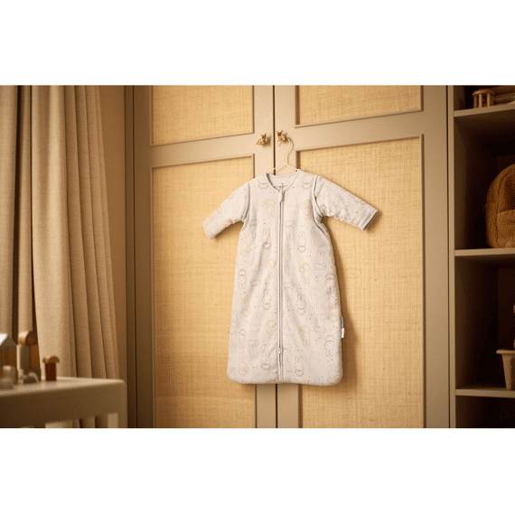 Jollein Slaapzak 70cm Met Afritsbare Mouw Miffy Moments Cloudy Blue