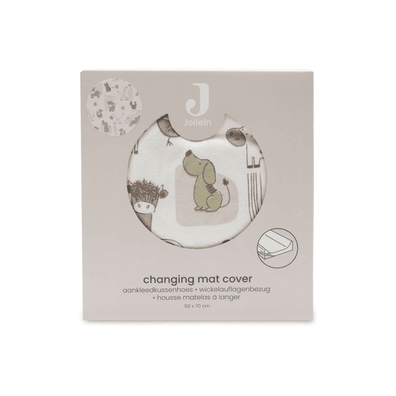 Jollein Aankleedkussenhoes Jersey 50x70cm Barn Buddies