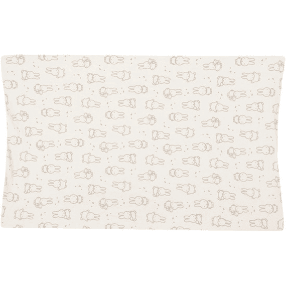 Jollein Aankleedkussenhoes Jersey 50x70cm Miffy Moments Light Terra