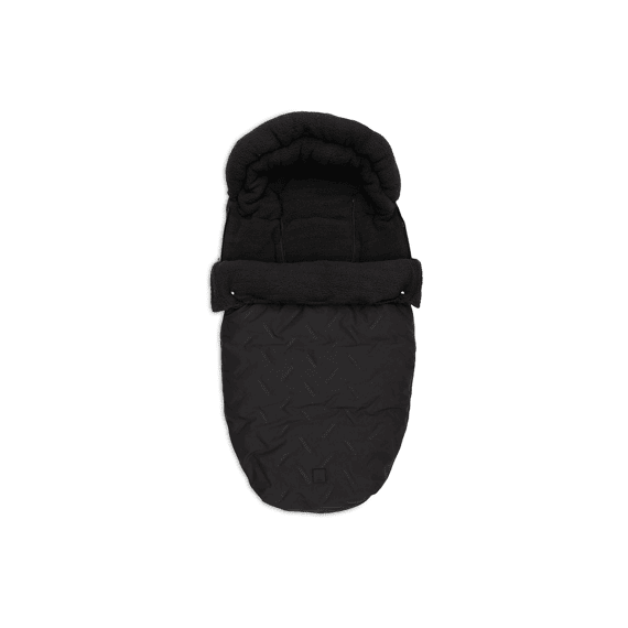 Jollein Voetenzak Buggy/kinderwagen Embossed Nearly Black