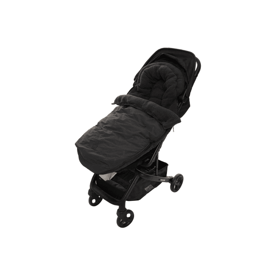 Jollein Voetenzak Buggy/kinderwagen Embossed Nearly Black