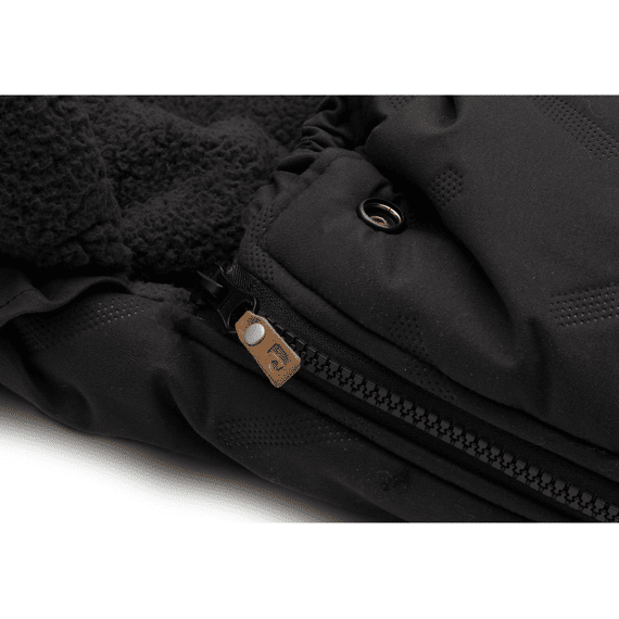 Jollein Voetenzak Buggy/kinderwagen Embossed Nearly Black