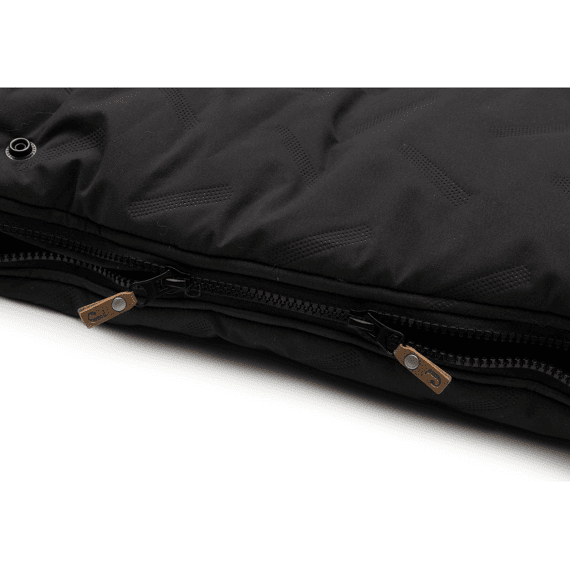 Jollein Voetenzak Buggy/kinderwagen Embossed Nearly Black