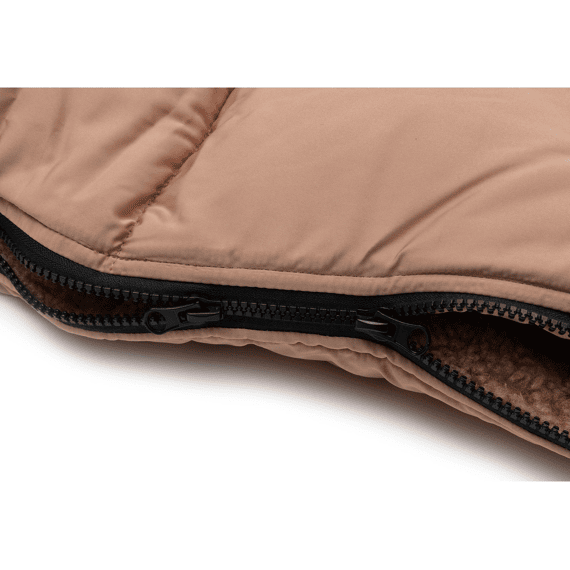 Jollein Voetenzak Buggy/kinderwagen Puffed Light Terra