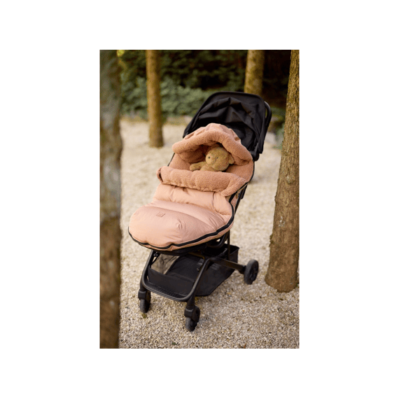 Jollein Voetenzak Buggy/kinderwagen Puffed Light Terra