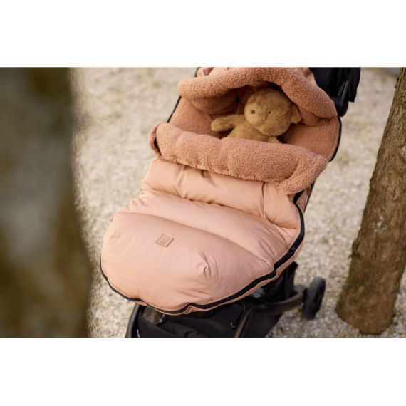 Jollein Voetenzak Buggy/kinderwagen Puffed Light Terra