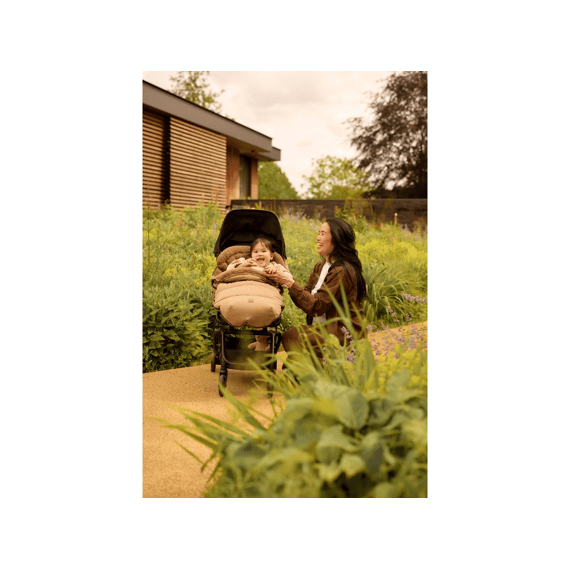 Jollein Voetenzak Buggy/kinderwagen Puffed Bronze