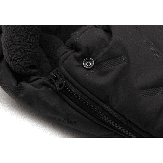 Jollein Voetenzak Autostoeltje 0+ 3/5 Punts Embossed Nearly Black