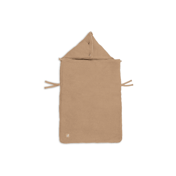 Jollein Voetenzak Autostoeltje 0+ 3/5 Punts Gordel Basic Knit Hazel