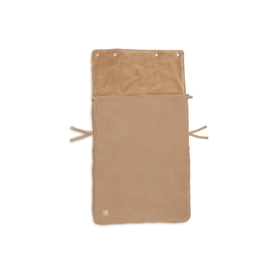 Jollein Voetenzak Autostoeltje 0+ 3/5 Punts Gordel Basic Knit Hazel