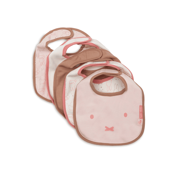 Jollein Slab Waterproof 5-pack Miffy Moments Silk Rose
