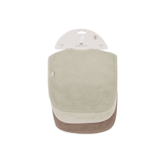 Jollein Slab Badstof 3-pack Sand/soft Matcha/milky Coffee