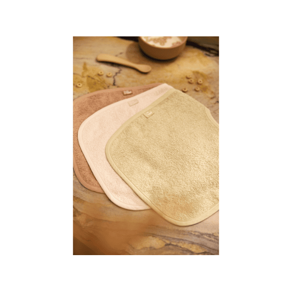 Jollein Slab Badstof 3-pack Sand/soft Matcha/milky Coffee