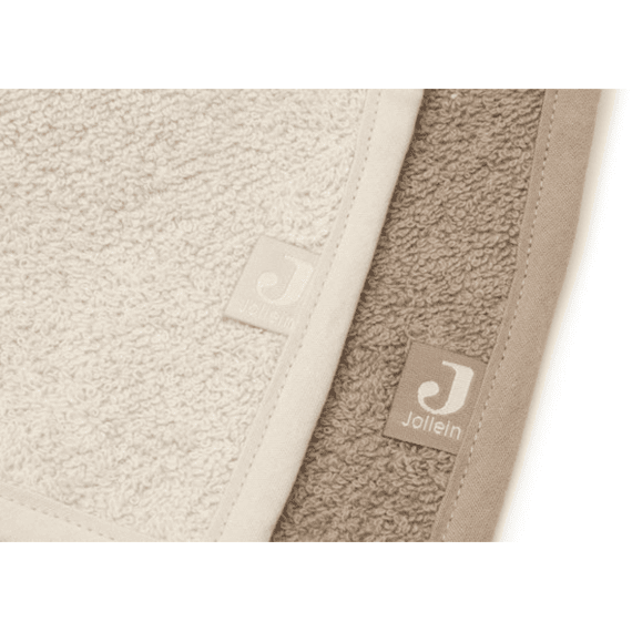 Jollein Bandana Slab 2-pack  Sand/milky Coffee