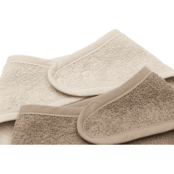 Jollein Bandana Slab 2-pack  Sand/milky Coffee