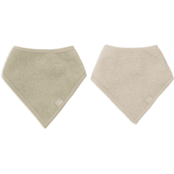 Jollein Bandana Slab 2-pack  Soft Matcha/sand