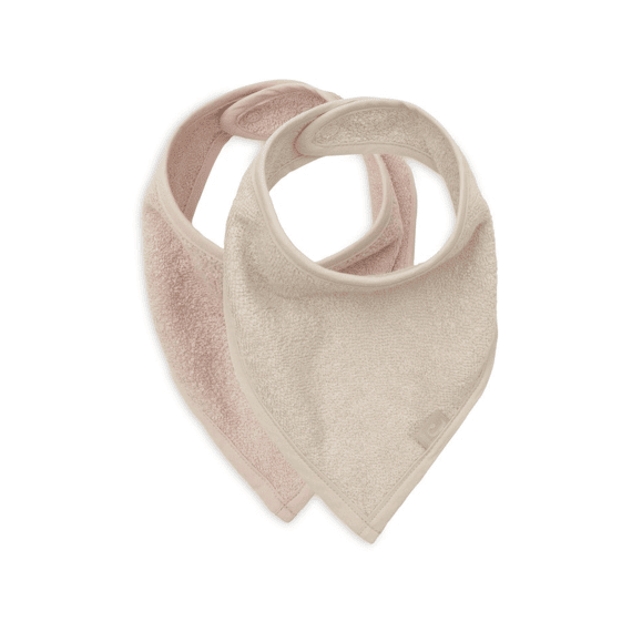 Jollein Bandana Slab 2-pack  Silk Rose/sand