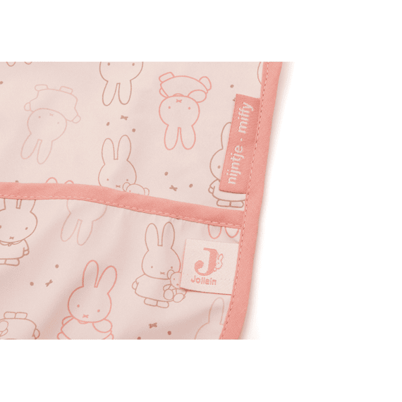 Jollein Slab Met Mouw Waterproof Miffy Moments Silk Rose
