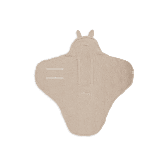 Jollein Wikkeldeken Miffy Jacquard Teddy Sand