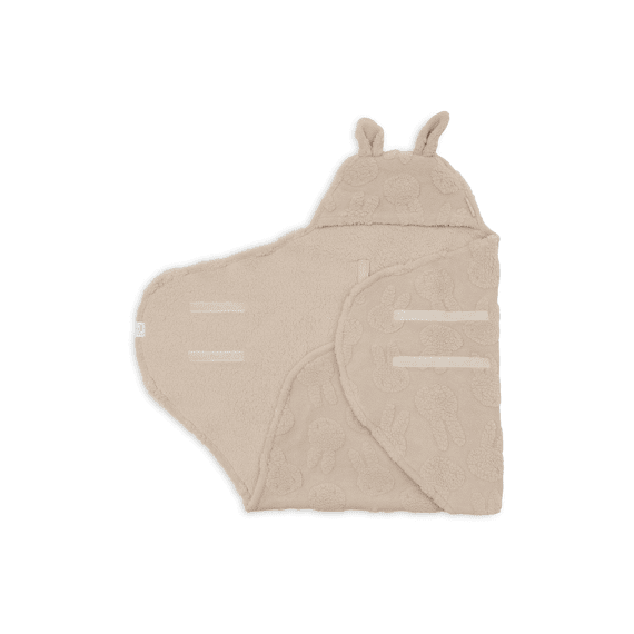 Jollein Wikkeldeken Miffy Jacquard Teddy Sand
