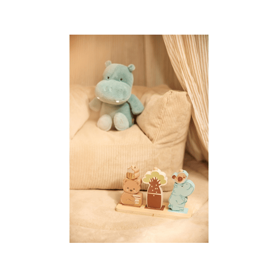 Jollein Knuffel Hippo Happy