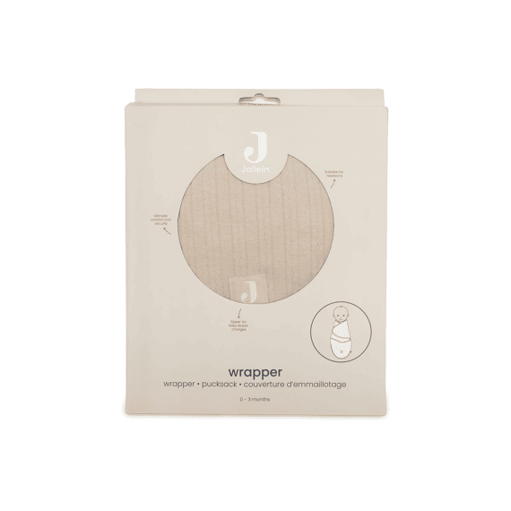 Jollein Wrapper 0-3 Maanden Ajour Sand
