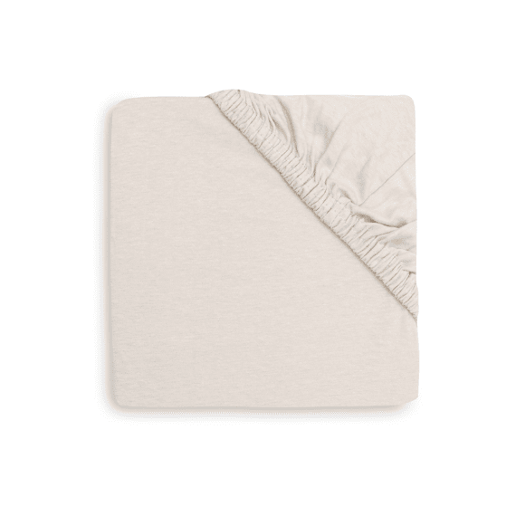 Jollein Hoeslaken Jersey 40/50x80/90cm Sand
