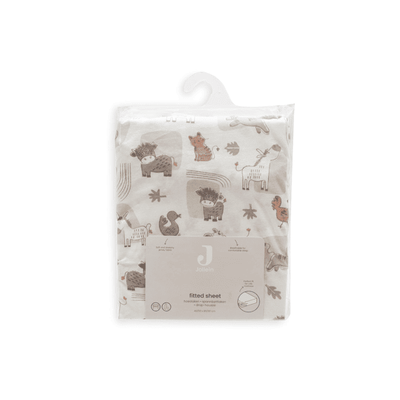 Jollein Hoeslaken Jersey 40/50x80/90cm Barn Buddies