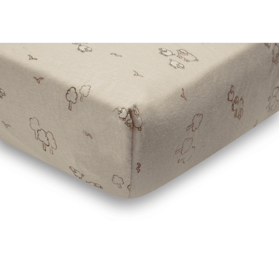 Jollein Hoeslaken Jersey 40/50x80/90cm Woolly