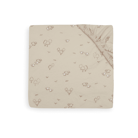 Jollein Hoeslaken Jersey 40/50x80/90cm Woolly