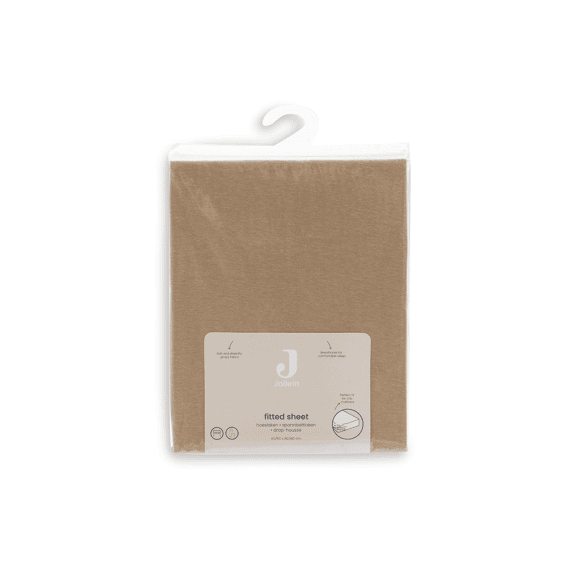 Jollein Hoeslaken Jersey 40/50x80/90cm Hazel