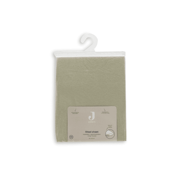 Jollein Hoeslaken Jersey 60x120cm Soft Matcha