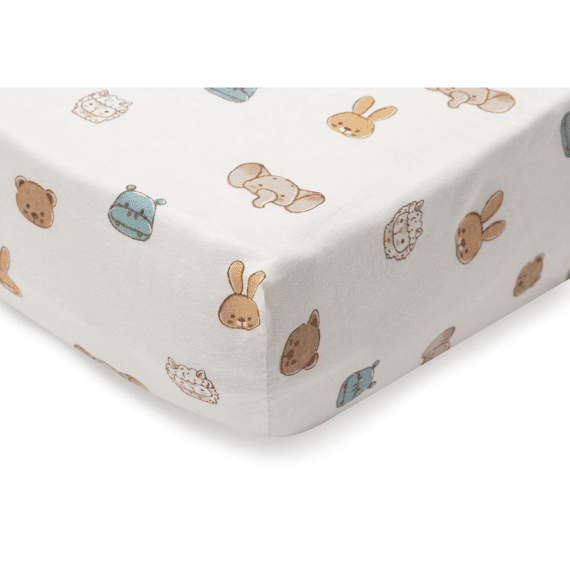 Jollein Hoeslaken Jersey 70/75x140/150cm Jollies
