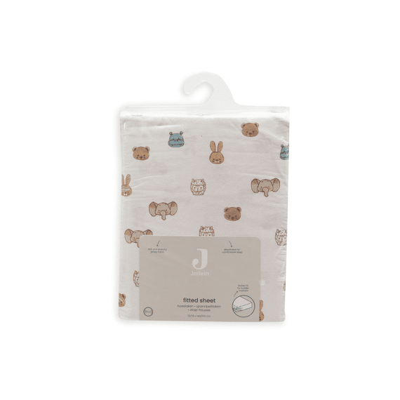 Jollein Hoeslaken Jersey 70/75x140/150cm Jollies