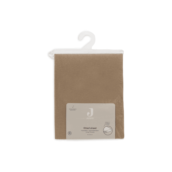 Jollein Hoeslaken Jersey 75x95cm Hazel