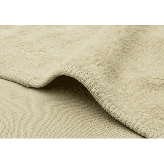 Jollein Deken Wieg 75x100cm Basic Sherpa/jersey Soft Matcha
