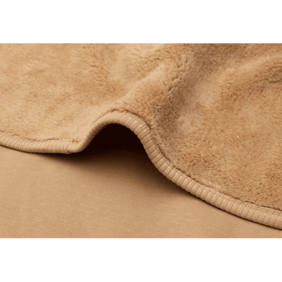Jollein Deken Wieg 75x100cm Basic Sherpa/jersey Hazel