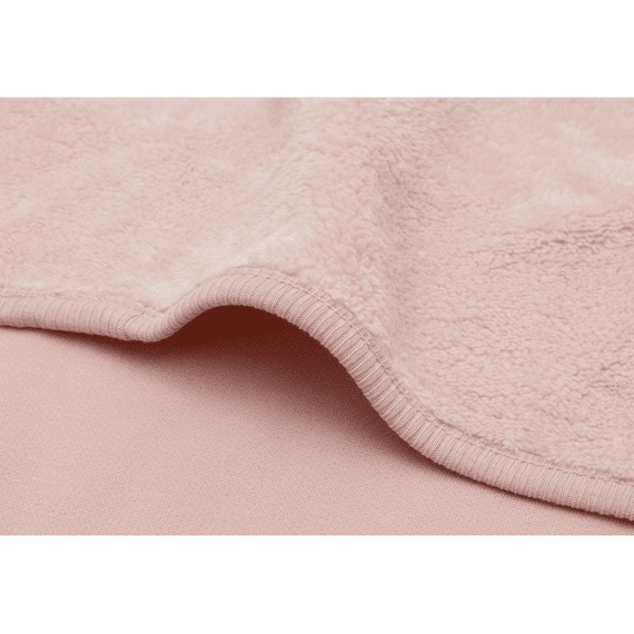 Jollein Deken Wieg 75x100cm Basic Sherpa/jersey Silk Rose
