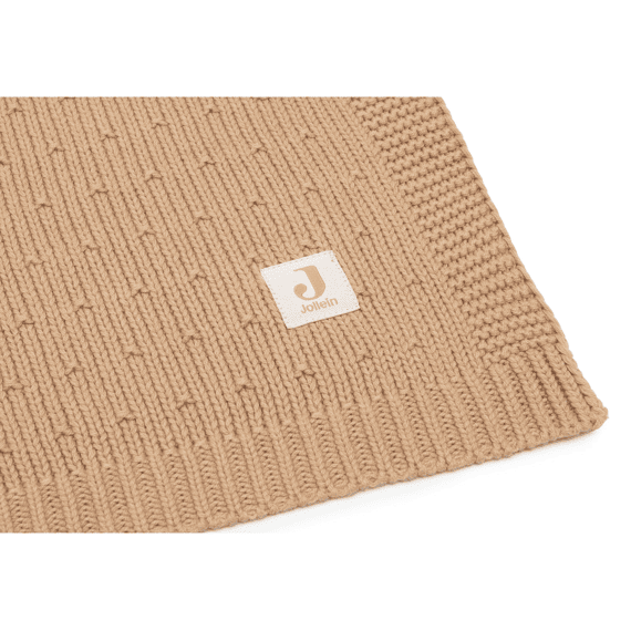 Jollein Deken Wieg 75x100cm Sprinkle Knit Hazel