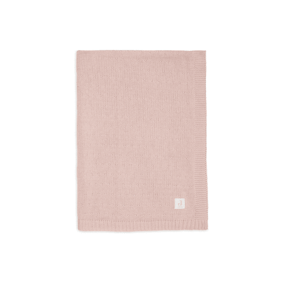 Jollein Deken Wieg 75x100cm Sprinkle Knit Silk Rose