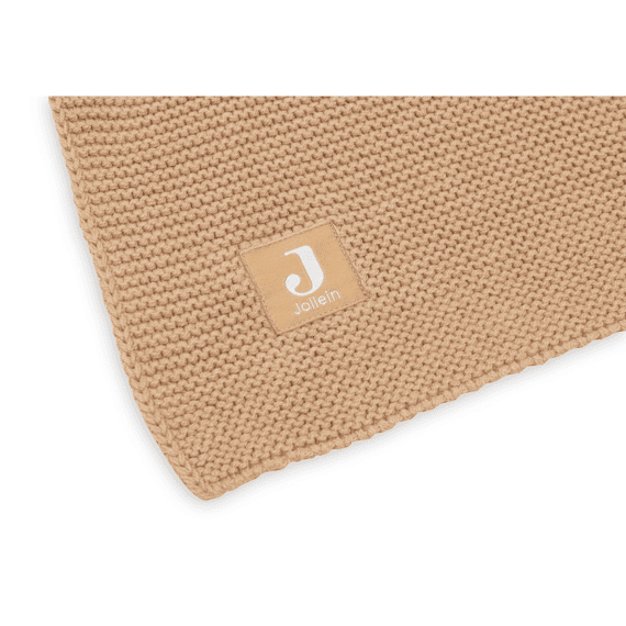 Jollein Deken Wieg 75x100cm Basic Knit Hazel