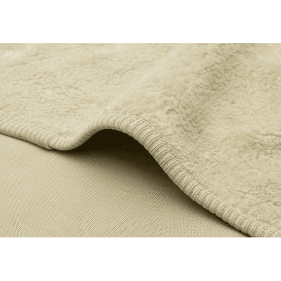 Jollein Deken Ledikant 100x150cm Basic Sherpa/jersey Soft Matcha