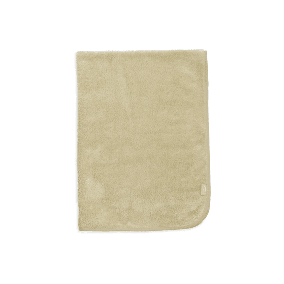 Jollein Deken Ledikant 100x150cm Basic Sherpa/jersey Soft Matcha