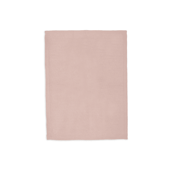 Jollein Deken Ledikant 100x150cm Sprinkle Knit Silk Rose