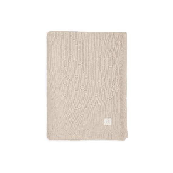 Jollein Deken Wieg 75x100cm Sprinkle Knit Sand/fluffy
