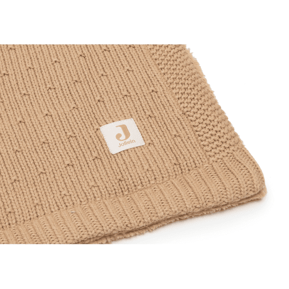 Jollein Deken Bed 100x150cm Sprinkle Knit Hazel/fluffy