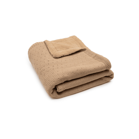 Jollein Deken Bed 100x150cm Sprinkle Knit Hazel/fluffy