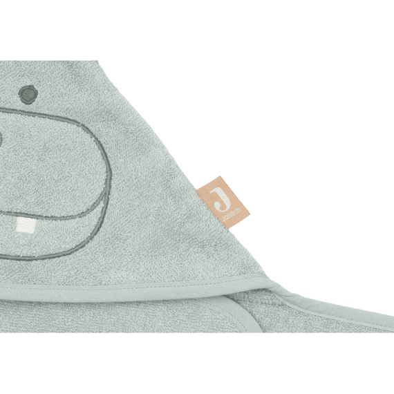 Jollein Badcape Badstof 70x130cm Hippo Happy